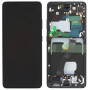 Samsung S21 Ultra/G998 B Черный (Black) (ORG/Переклейка) дисплей в рамке (Артикул 196)