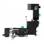 iPhone 5S Black (Черный) Нижний Шлейф (Разъем) (Снятый) (Артик.ГС-729)
