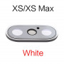 iPhone XsMax white стекло камеры в рамке (Артикул 754)