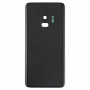 Samsung S9 / SM-G960 F (Premium) Midnight Black (Черный) Стеклянная крышка в сборе с окошками камеры  (Артикул.ГС-571)