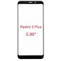 Xiaomi Redmi 5 Plus Black (Черный) Стекло с OCA плёнкой (Артикул.ГС-370)