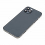 iPhone 12Pro (Premium) Graphite (Черный) (CE/RU/A) (С надписью) Корпус (Артикул.ГС-527-6)