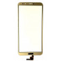 Huawei Honor 7C Pro/Nova 2 lite/Y7 2018/Y7 prime 2018 Gold (Золотой) Тачскрин с OCA плёнкой (Артик.ГС-445)