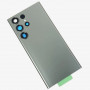 Samsung S23 Ultra / SM-S918 B (Premium) Grey/Graphite (Серый) Стеклянная крышка в сборе с окошками камеры (Артик.ГС-546)