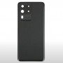 Samsung S20 Ultra / SM-G988 B (Premium) Cosmic Black (Черный) Стеклянная крышка в сборе с окошками камеры (Артикул.ГС-573)