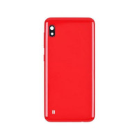 Samsung A10 / SM-A105 F Red (Красный) крышка в сборе с окошками камеры (Артик.ГС-550) Samsung A10 / SM-A105 F Red (Красный) крышка в сборе с окошками камеры (Артик.ГС-550)