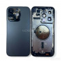 iPhone 14Pro (Premium) Black (Черный) (CE/RU/A) (С надписью) Корпус (Артик.ГС-527-7)