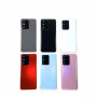 Samsung S20 Plus / SM-G985 F (Premium) Cosmic Black (Черный) Стеклянная крышка в сборе с окошками камеры  (Артикул.ГС-573)