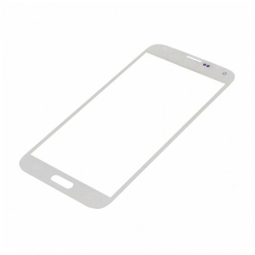 Samsung S5/G900 F White Белый Стекло с OCA Плёнкой (Артикул.ГС-351)