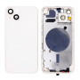 iPhone 13G (Premium) White (Белый) (CE/RU/A) (С надписью) Корпус (Артикул.ГС-527-6)