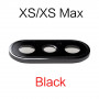 iPhone Xs / XsMax black стекло камеры в рамке (Артик.ГС-754)