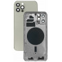 iPhone 12Pro White (Белый) (CE/RU/A) (С надписью) Корпус (Артик.ГС-527-6)