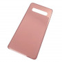 Samsung S10 Plus / SM-G975 F Flamingo Pink (Розовый) Стеклянная крышка  (Артикул.ГС-572)