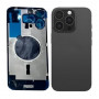 iPhone 16ProMax (Premium) (1 SIM) Black Titanium (Черный титан) (CE/RU/A) (С надписью) Корпус (Артикул.ГС-527-7)