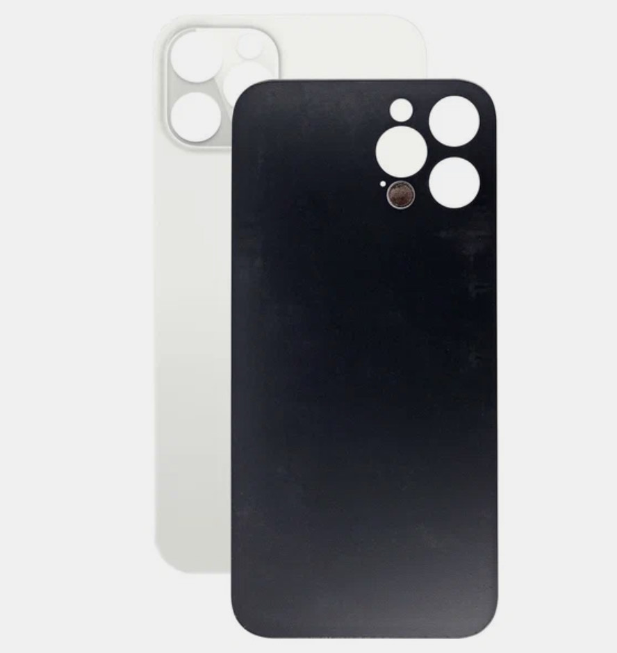 iPhone 12ProMax (HQ) White (Белый) Big (Большой вырез) Крышка (Артикул.ГС-527-4)