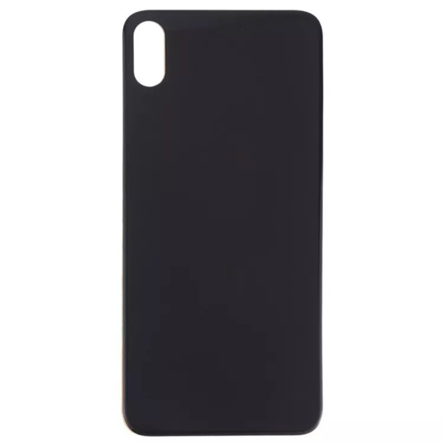 iPhone X Black (Черный) Small (CE/RU/A) (Маленький вырез/С надписью) Крышка (Артикул.ГС-513)