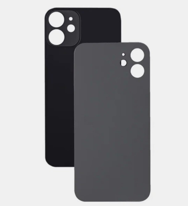 iPhone 12G (Premium) Blue (Синий) Big (Большой вырез) Крышка  (Артикул.ГС-500)