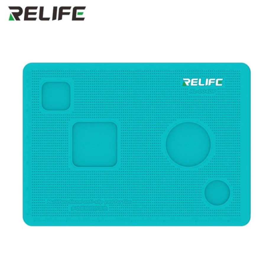 Relife RL-004DP Антисколюзящий коврик для установки защитного стекла (Артик.ГС-901)