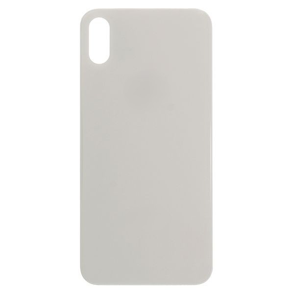 iPhone XsMax White (Белый) Big (CE/RU/A) (Большой вырез/С надписью) Крышка (Артик.ГС-515)
