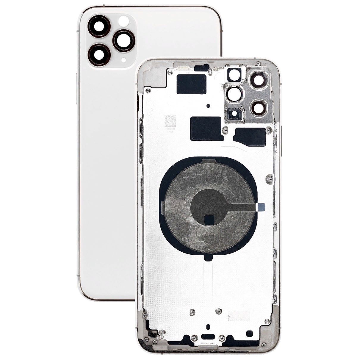 iPhone 11Pro White (Белый) (CE/RU/A) (С надписью) Корпус (Артикул.ГС-527-5)