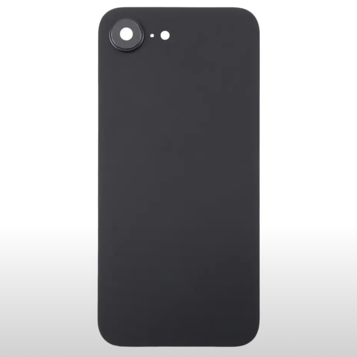 iPhone 16E (Premium) Black (Черный) Big (Большой вырез) Крышка в сборе с окошками камеры (Артикул.ГС-509-2)