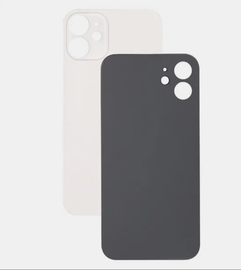 iPhone 12G (HQ) White (Белый) Big (Большой вырез) Крышка (Артикул.ГС-520)